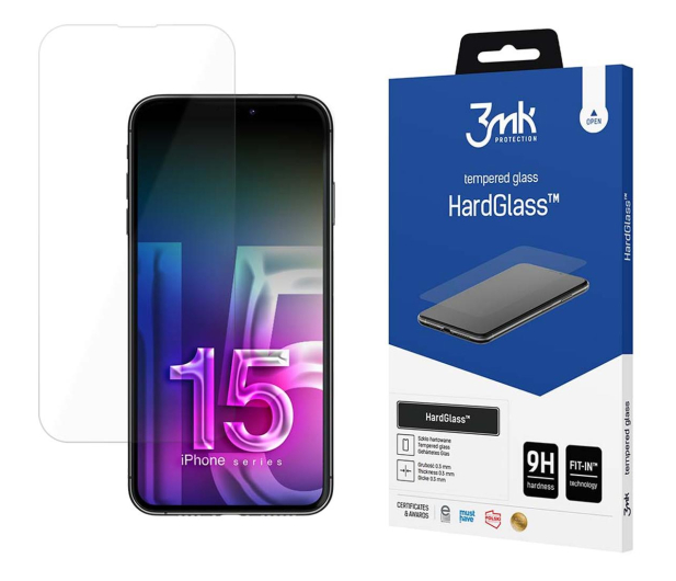 3MK HardGlass do iPhone 15 Pro Max 5903108529068 - 1173099 - zdjęcie